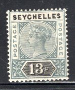 Seychelles, Scott #9   VF, Unused, CV $8.50  ..... 5630215