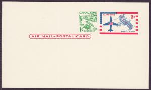 Canal Zone UXC2 mint postal card