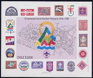 Chile 1998, World jamboree s/s, MNH