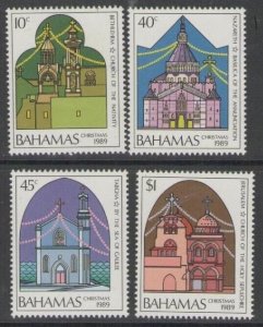 BAHAMAS SG860/3 1989 CHRISTMAS MNH