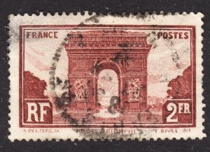 France Scott 263 F+ used. Lot #B.  FREE...