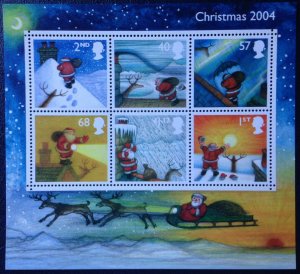 MS2501 2004 Christmas Miniature Sheet - UNMOUNTED MINT 
