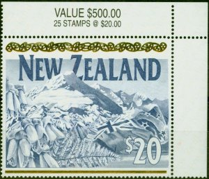 New Zealand 1994 $20 Blue & Gold SG1784 V.F MNH