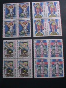 VATICAN 1983 SC#721-4- 1950TH ANNIV: OF REDEMPTION- HOLLY YEAR -MNH-BLOCK OF 4