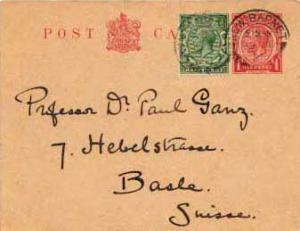 Great Britain, Government Postal Card