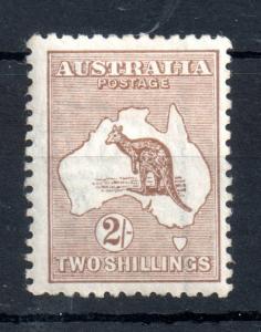 Australia 1973 2/- brown Roo WMK 1 mint LHM WS13958