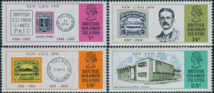 Solomon Islands 1970 SG191-194 New GPO Honiara set MNH