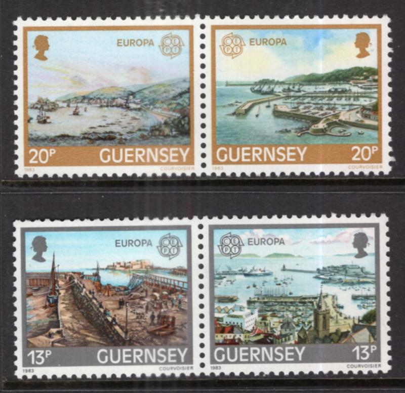 Guernsey 260-263a Europa MNH VF