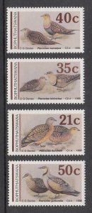 Bophuthatswana Scott #244 - 247 MNH