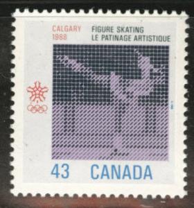 Canada Scott 1197 MH* Olympic stamp 1988