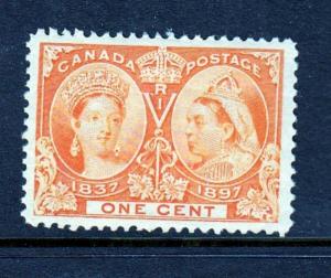 Canada #51 1c Jubilee - NICE (Mint   Hinged) cv$22.50