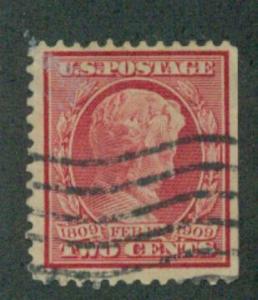 U.S. Scott  367 FVF Used 2c Lincoln