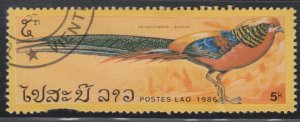 Laos 720 Pheasants 1986