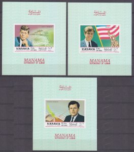 1969 Manama BCDE35b John F. Kennedy 15,00 €