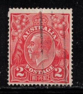 AUSTRALIA Scott # 28 Used - KGV Head