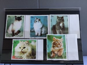 Sharjah Pet  Cats stamps R25429