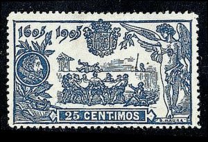 SPAIN Sc.#287-291, and #293 MH (CV $98)