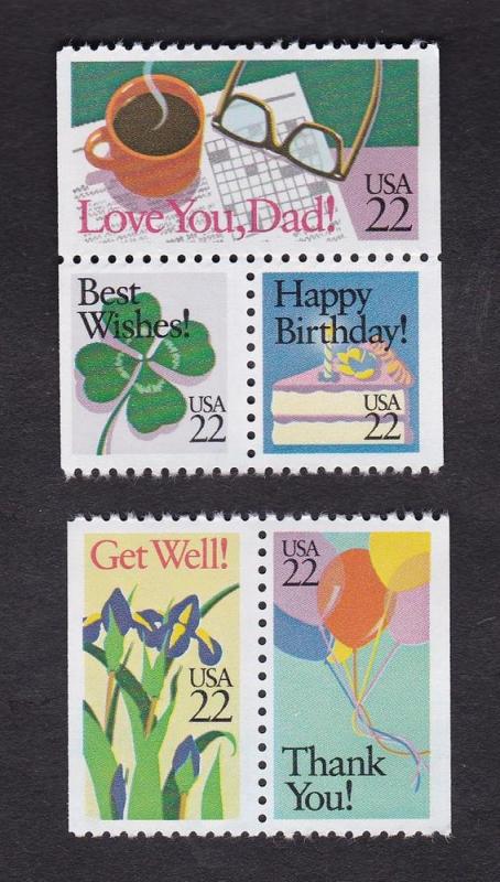 5 MNH & VF Special Occasions stamps of 1987, Sc #2268-72