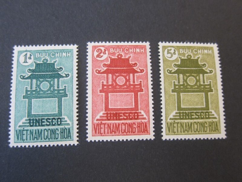 Vietnam 1961 Sc 178-80 set MNH