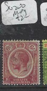 MALAYA STRAITS SETTLEMENTS  (P0704BB)  KGV  6C  SG 200  MOG