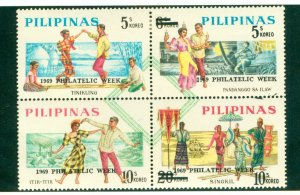 PHILIPPINES 1043-6 MH BIN $2.00