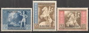 Germany  #B212-4 MNH VF CV $7.50 (3914)  