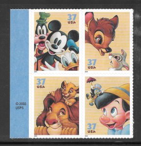 #3865-68 MNH Copy Block of 4