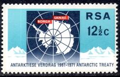 South Africa- 1971 10th Anniv of Antarctic Treaty MNH** SG 304