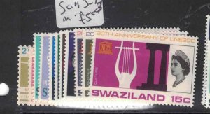 Swaziland SG 113-123 MOG (2hav)