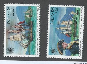 Nevis   mnh sc 167-168