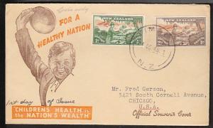 New Zealand B30-1 Health Typed FDC