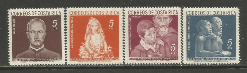 Costa Rica   #RA7-10  MH  (1960)  c.v. $2.60