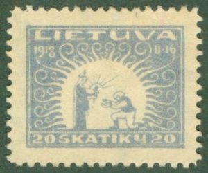 LITHUANIA 72 MNG (RL) 5393 CV $3.75 BIN $1.75