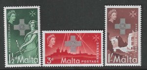 Malta 263-265 MNH Complete SC $.75