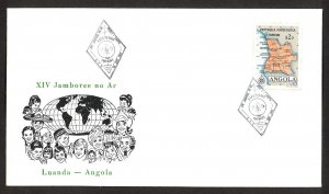 ANGOLA - Scouts XIV Jamboree on Air (1971) Commemorative Cover