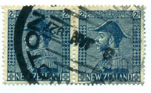 New Zealand 1926 #182 U (Pair) SCV(2022) = $70.00
