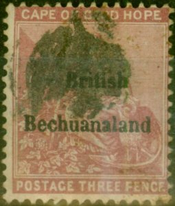 Bechuanaland 1885 3d Pale Claret SG2 Good Used