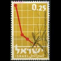 ISRAEL 1962 - Scott# 218 WHO Malaria Set of 1 Used