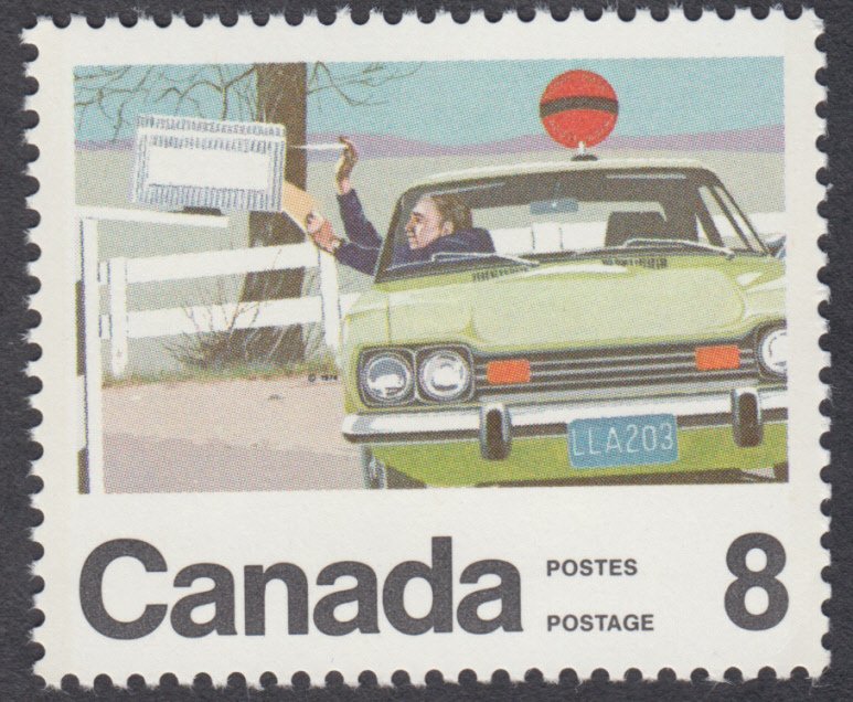 Canada - #639 Rural Mail Courier - MNH