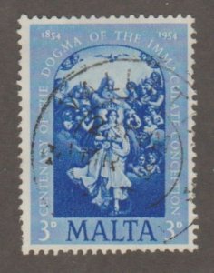 Malta - Scott# 244 - Immaculate Conception