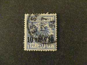 German East Afr #4 used  a22.8 5623