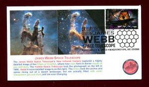 Sc. 5720 James Webb Space Telescope FDC - Thrifty Photo Cachets 6