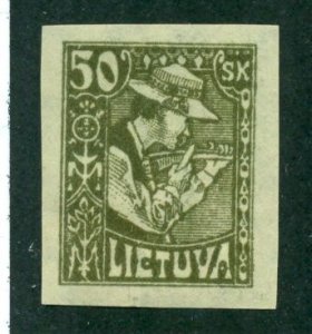 Lithuania 1921 #102 MH Imperf BIN = $2.50