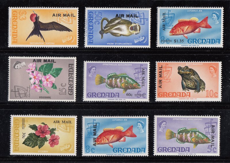 Grenada Scott #C3-C19 MH