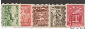 Ecuador C65-C69 Set Mint hinged