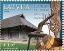 Latvia Lettland Lettonie 2024 Open air ethnography museum stamp MNH