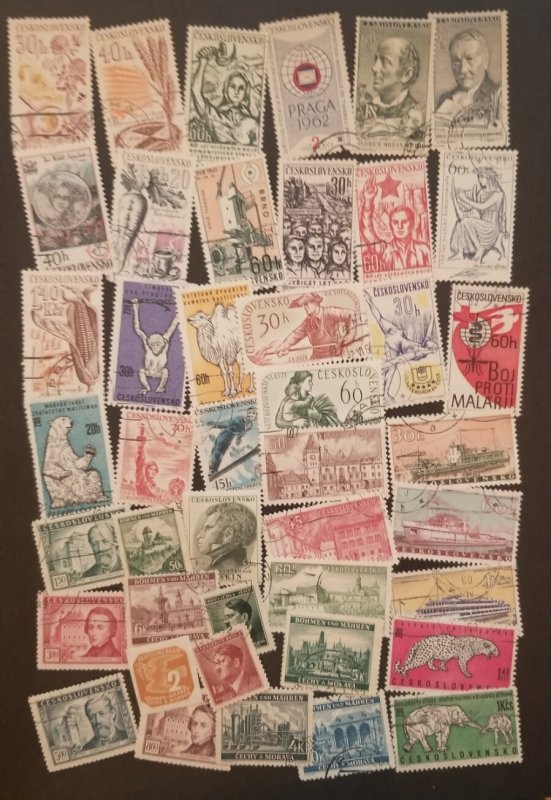 Czechoslovakia  Used Stamp Lot T13924