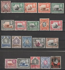 KENYA, UGANDA & TANGANYIKA 1938/54 SG 131/50b USED Cat £50