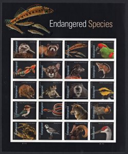 SC#5799 (Forever) Endangered Species Sheet of Twenty (2023) SA