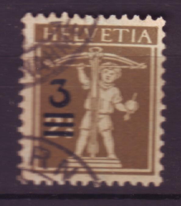 J18525 JLstamps 1930 switzerland used #207 ovpt